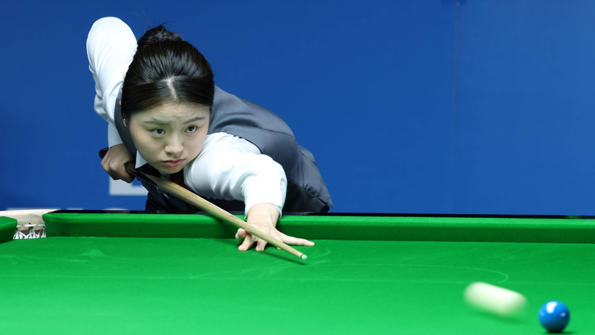 创历史！白雨露成为斯诺克世锦赛首位多杆破百女选手